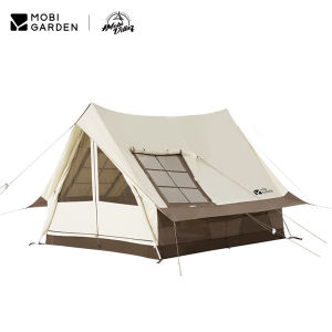 MOBI GARDEN Era190 เต็นท์แคมปิ้งรูปบ้านพื้นที่ขนาดใหญ่กันฝนจาก Canva อุปกรณ์ป้องกันแสงแดด