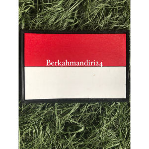 Velcro Logo Karet Army Tactical Patch Rubber Tempelan Emblem Velcro Custom