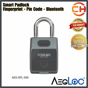 AEGLOC Smart Fingerprint Padlock (AEG-SPL-300)