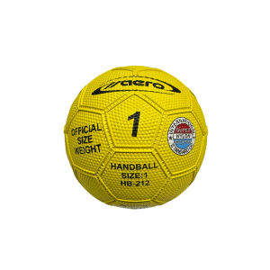 Quality & CHEAP Rubber Hand Ball Bola Getah (Size1 Size 2 Size 3) Colour: Yellow| Handball Bola Baling