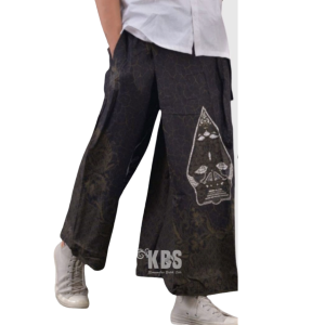 Sarung Celana Batik Premium ALL SIZE BawahanKoko Hitam Fashion Muslim Pria Terbaru Bahan Katun GBRTK