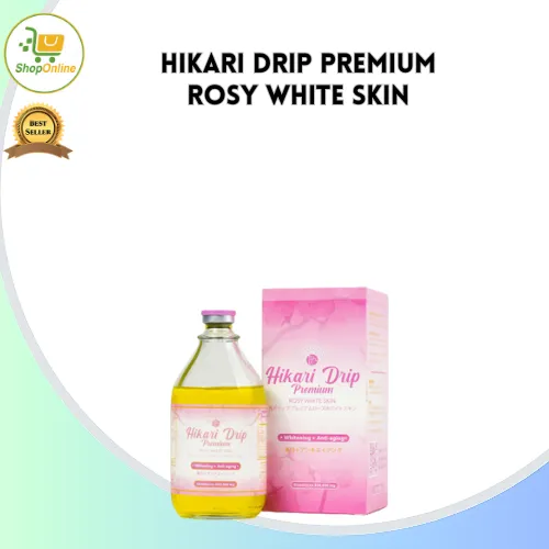 Hikari Drip Premium Rosy White Skin By: Beauty&U - Glutathione Drip for whitening, Slimming and Anti-aging