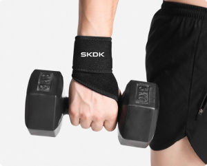 Băng bảo vệ cổ tay tránh chấn thương AOLIKES A33 xỏ ngón- Băng cổ tay hổ trợ chơi thể thao