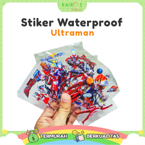 STICKER NONO ULTRAMAN ECER WATERPROOF 1 LEMBAR STIKER