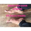 Japan Foot Peeling Mask Foot Peeling Mask The Butterfly Foot Mask promises to help peel off layers of dead skin and callus. One pack contains a pair of sock-like masks filled with exfoliating solution 100% Authentic. 