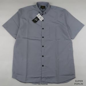 Kemeja Polos Jumbo Big size Lengan Pendek/Kemeja Pria BIG Size 5XL/Kemeja Casual Polos Pendek JUMBO