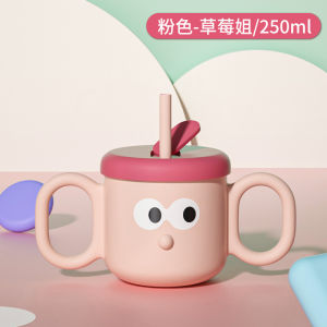 Octoto SS316 Stainless Steel Baby Straw Cup Insulation Cup 250~300ML