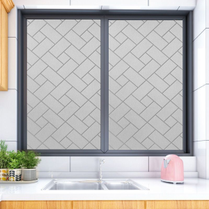 ฟิล์มติดกระจก แบบสูญญากาศ ขนาดกว้าง60/59เซน ติดง่าย กันคนมอง เพิ่มความเป็นส่วนตัว สติ๊กเกอร์ติดกระจกบ้าน ฟิล์มติดกระจกบ้าน