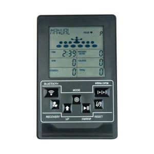 Adjustable Indoor Rowing Machine Odometer with Real Time Speed Distance Calorie Tracking Plastic Texture for Gym