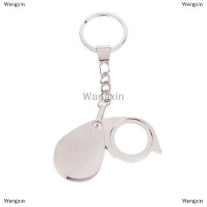[COD] Wangxin Loupe folding Pocket 10X แว่นขยาย Loupe แว่นขยายพร้อมพวงกุญแจ