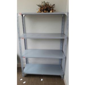 Kệ sắt V lỗ 5 tầngdài 80cm x rộng 30cm x cao 150cm kệ sắt đa năngkệ tạp hóa kệ gia đình...