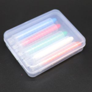 ANBIHE 6/12 Colors Dustless Chalk Water Soluble Non-Toxic Drawing Crayons Creative Vibrant Color Easter Basket Stuffers for Kids Outdoor Play