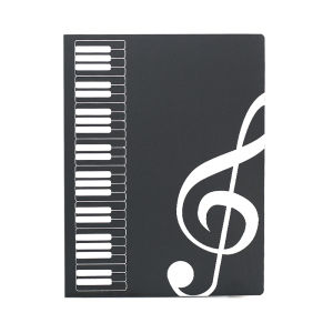 Music Book Folder Waterproof File Storage Product 80 Sheets A4  Music Sheet File Paper Documents Folder Holder