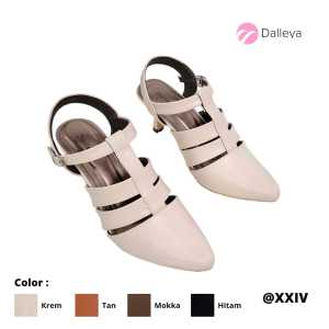 DALLEYA COLLECTION - Paris Sepatu Kerja Heels Wanita Cantik 7 cm