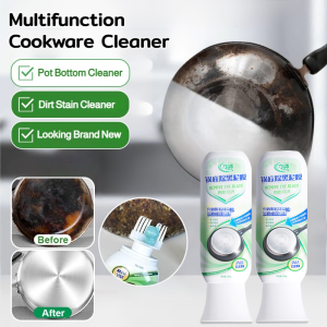 Multifunction Cookware Cleaner Non-Toxic Kitchen Cleaning Paste Pot Bottom Cleaner Dirt Stain Cookware Cleaner Remover
