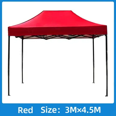 【COD】Tent Outdoor Heavy Duty Tent Sunshade Waterproof with Retractable Adjustable Height Tent Outdoor Family Garden Folding Heavy Duty Tent Outdoor Waterproof Camping Tent 3x3 Meters