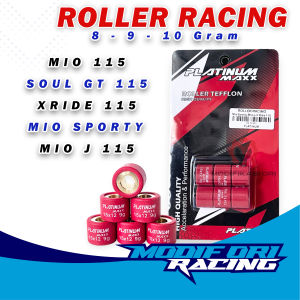 MIO SPORTY-Roler 8 gram mo karbu 9 gram roler teflon racing PLATINUM Modifi Ori kirian cvt mio