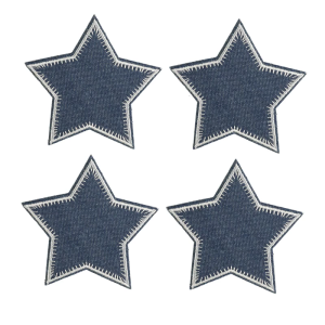 Embroidered Star Sewing Patches for Wedding Dresses Decors for Dress Wedding Bridal Dress Decorative Applique