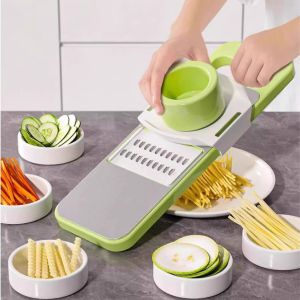 Máy thái rau củ đa năng Máy cắt củ quả lưỡi bằng thép không gỉ babo (TA12)