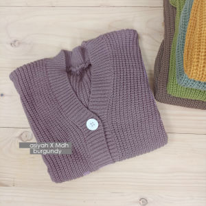 Sweater Cardigan Anak Rajut Tebal Berkualitas