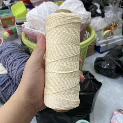 Sợi dệt trơn / Sợi Dệt Trơn 2mm lõi giấy 25k/ống bảng 78 màu