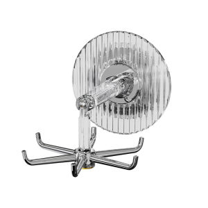 bungee Light luxury multifunctional vacuum suction cup shelf with six claws