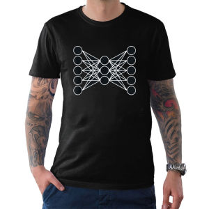 [Local Stock] VCC  AUTOENCODER Red Neuronal Artificial Aprendizaje Profundo Comfortable Personality Men Summer T Shirt Harajuku Breathable Camiseta
