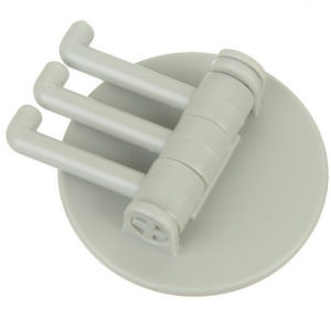 Móc treo đồ dán tường 3 nhánh xoay 180 độ tiện dụng móc treo tường tự dính  móc treo đồ nhà bếp phòng tắm móc dính tường mắc áo gắn tường-NIEVE