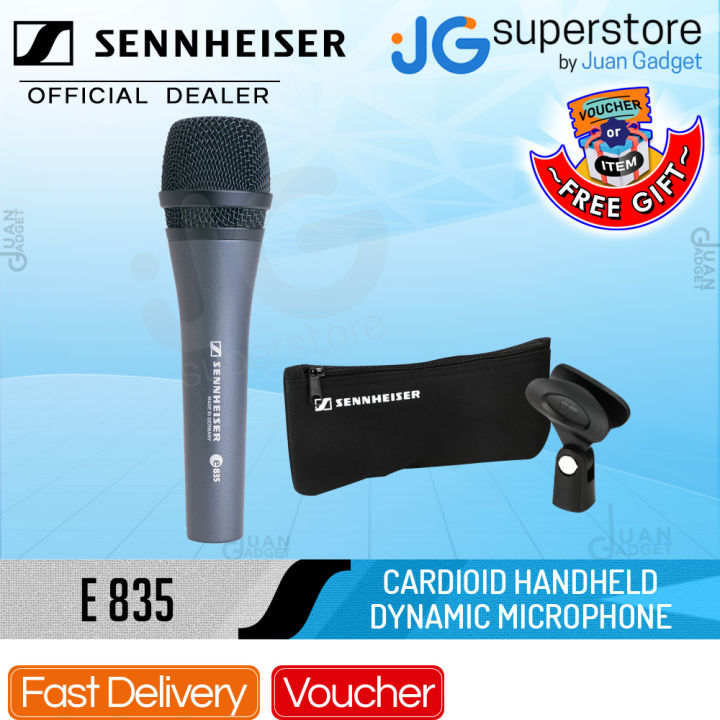 Sennheiser E 835 Cardioid Handheld Dynamic Microphone JG