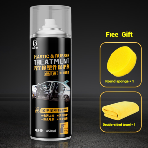 450ml Rubber plastic refurbishment Car Plastic Restore Plastic Nano Coating Plastic restorer Waterproof Wear-resistant Interior Exterior Car Care