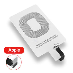 แผ่นชาร์จไร้สาย แผ่นรองรับการชาจไร้สาย แผ่นรับสัญญาณไร้สาย QI Wireless Charger Receiver For ไอโฟน / Micro USB/ Type-C สำหรับ ไอโฟน Samsung vivo OPPO xiaomi Huawei