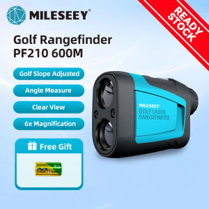 Mileseey Golf Rangefinder PF2E PF210 PF210PRO Laser Range Finder Laser Measurement Laser measure for Speed Angle Distance-656Yard 6X