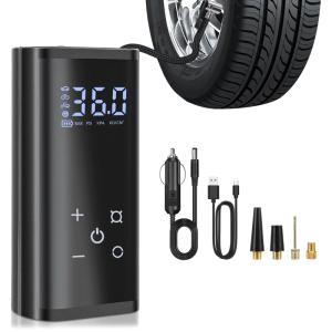 Đa Chức năng ống bơm hơi điện 120psi máy nén di động hiệu quả cao cho xe đạp xe máy & Xe dụng cụ thể thao