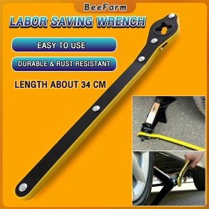 B.F. Auto Labor-Saving Jack Ratchet Wrench with Long Handle Car Repair Tool