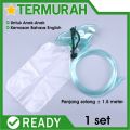 ukuran anak Non Rebreathing Oxygen Masker Oksigen Mask Selang NRM kantung sungkup kantong. 