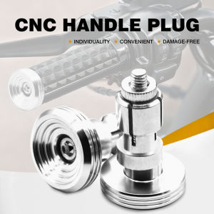 【READY】Handlebar end plugs Motorcycle handlebar end connection ADAPTS handlebar and rod end Versatile motorcycle assembly and maintenance Robust metal handlebar end plugs