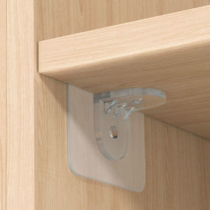 10pcs/Lot Adhesive Wall Hooks Wall Hanger Organizerself Adhesive For Kitchen And Bathroom Sticker Hook Adhesive Shelf Support Clips Locker Partition Nail Support Punch-Free Plastic Closet Cabinet Wall Hanger
