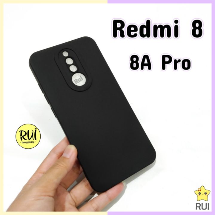 Case Hitam Black Matte Redmi Redmi 8a Pro Xiaomi Softcase