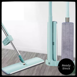 360 Rotation Flat Mop Mop Lantai Serbaguna Mop Magic Mop Lazy Mop Microfiber Squeeze MOP LANTAI 免洗手懒人拖把