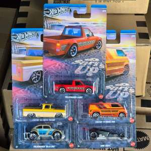 Hot Wheels Surfs Up Silver Series (5คันครบชุด) – โมเดลรถเหล็ก ฮอตวิว GDG44 ของแท้