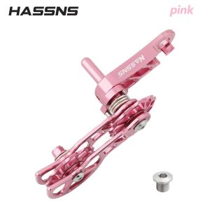 HASSNS Bicycle Ultra Light Chain Tensioning Hollow Chain Guide