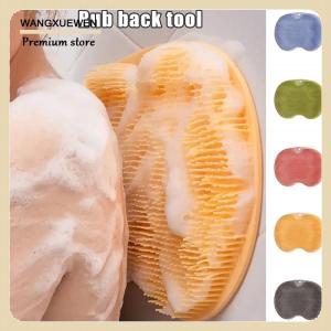[COD] Massage Mat Back Scraper Cleaning Brush Shower Feet Cleaner Wash Mat Multifunction Sucker Wall Mat Rub Foot Arms Body Bath