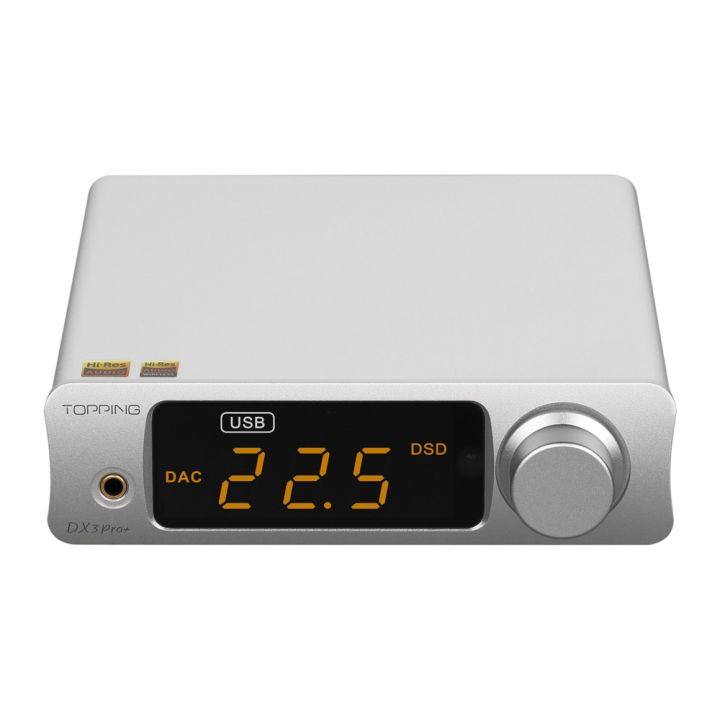 Topping DX3 PRO+ DAC&AMP ตั้งโต๊ะ รองรับ Dual Hi-Res ประกันศูนย์ไทย