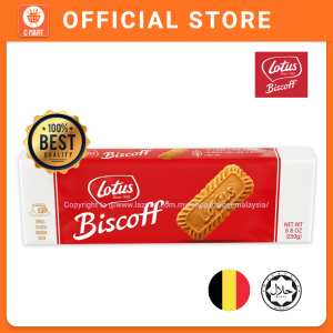 Lotus Biscoff Biscuit 250g / Cookies Belgium pack Halal 32pcs
