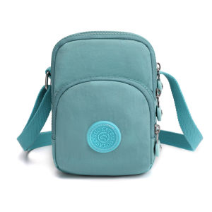 🔥 SG READY STOCK🔥Chic & Light Nylon Shoulder Bag New Mini Small Bag Canvas Bag Trendy All-Match Vertical Shoulder Key Coin Purse