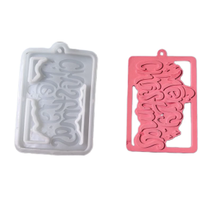 Heat Resistant Silicone Crafting Mold For Creating Holiday Ornaments And Decorative Charm Decorative Pendant Mould