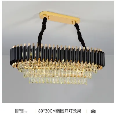 LED Candle lights Modern Lust Pendant Lamp Hanging Ceiling Light Lampu Gantung Siling crystal Chandelier Lamps deco room