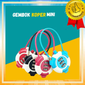 Gembok Koper Mini Kode 3 Angka - Gembok Angka 3 Digit Sepeda Koper dll