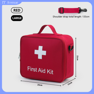 Emergency First Aid Kit Portable Survival First Aid Kit Medicine/Medical Equipment Storage Bag for Home Outdoor Rescue