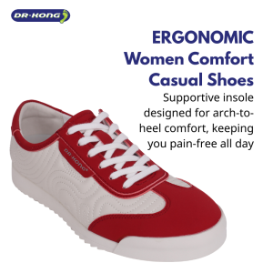 Dr.Kong Women Sneakers Comfort Casual Shoes (DK-1W50A1003EW)